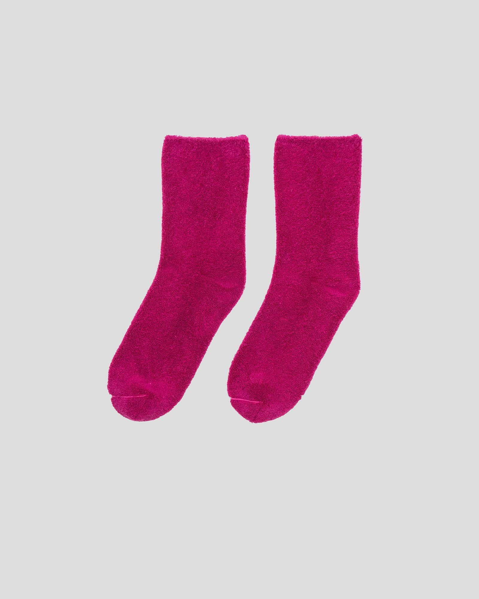 Buckle Overankle Socks - Textured Organic Cotton - 4