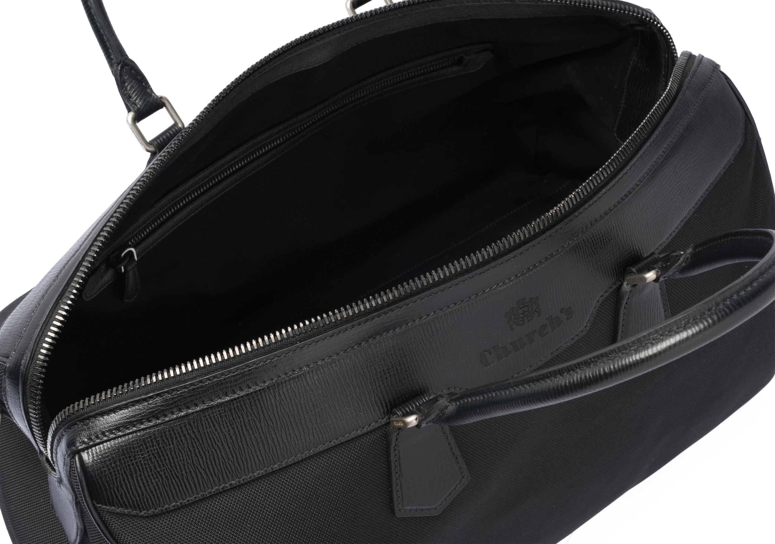 Radnor
St James Leather Tech Weekend Bag Black - 5