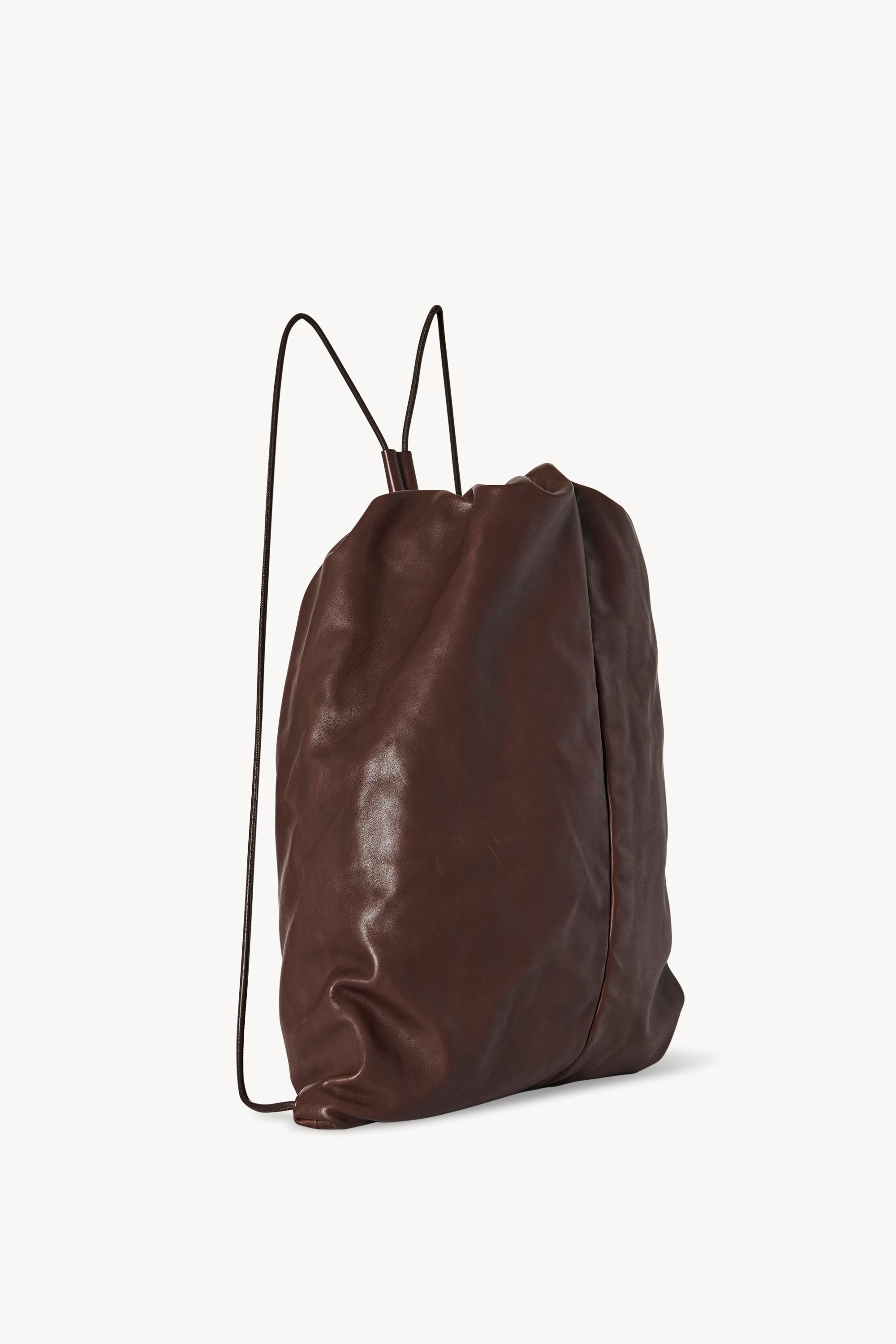 Puffy Backpack in Leather - 2