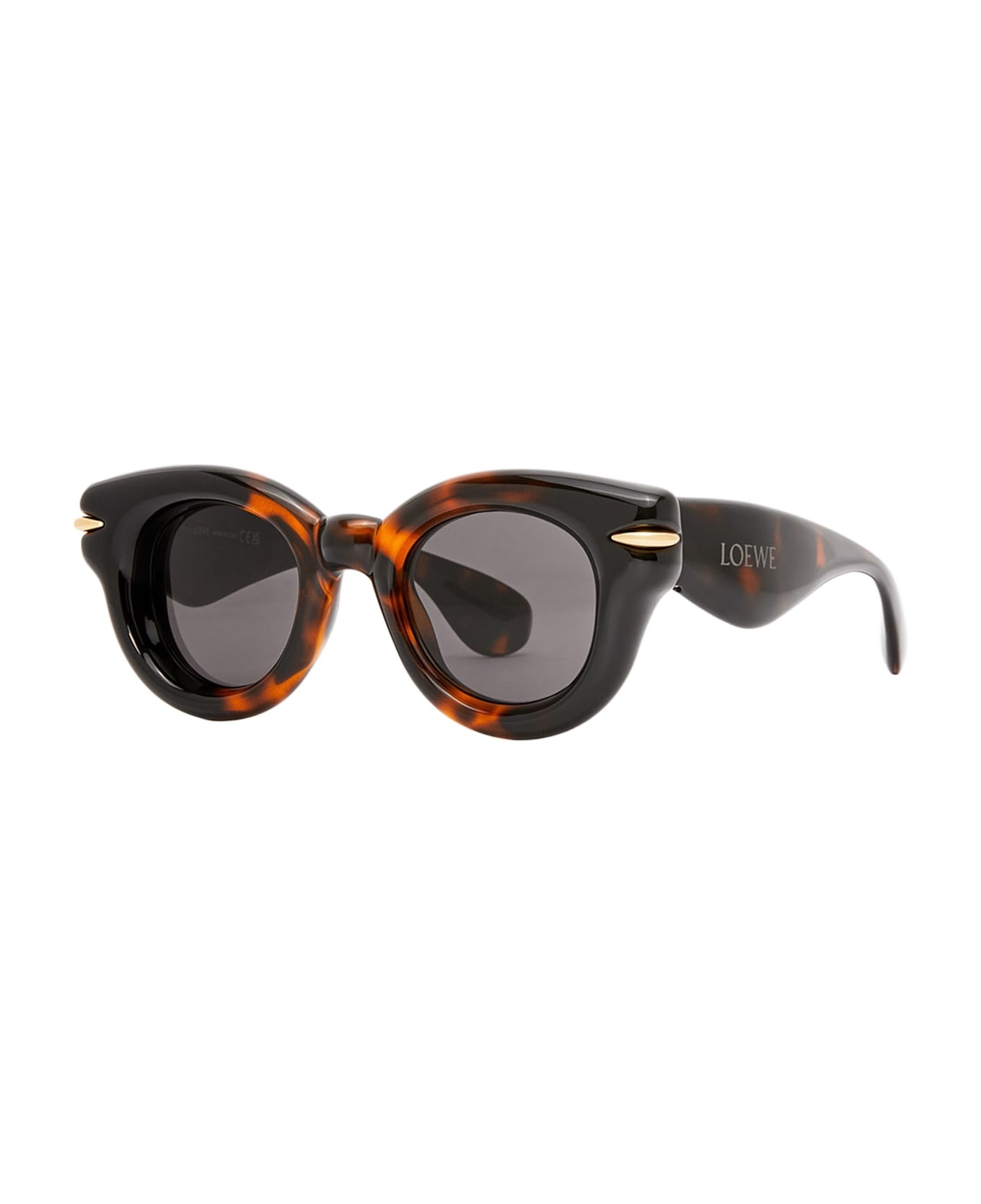 Inflated Round - Dark Havana Sunglasses - 2