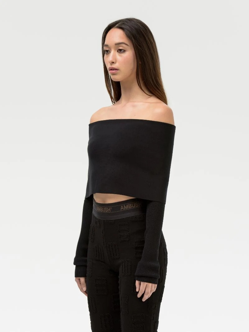 KNITTED BAND TOP - 4