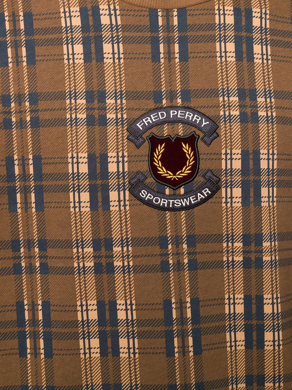 tartan check sweatshirt - 5