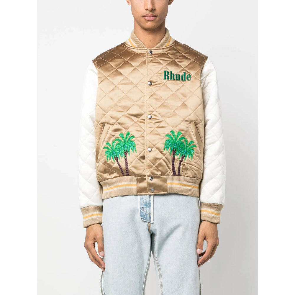 Rhude Brown Jackets - Bomber Jackets Men - 4