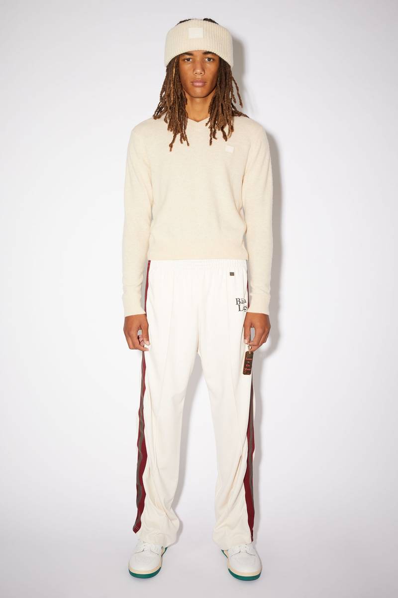 Acne Studios V-neck sweater - Oatmeal melange outlook