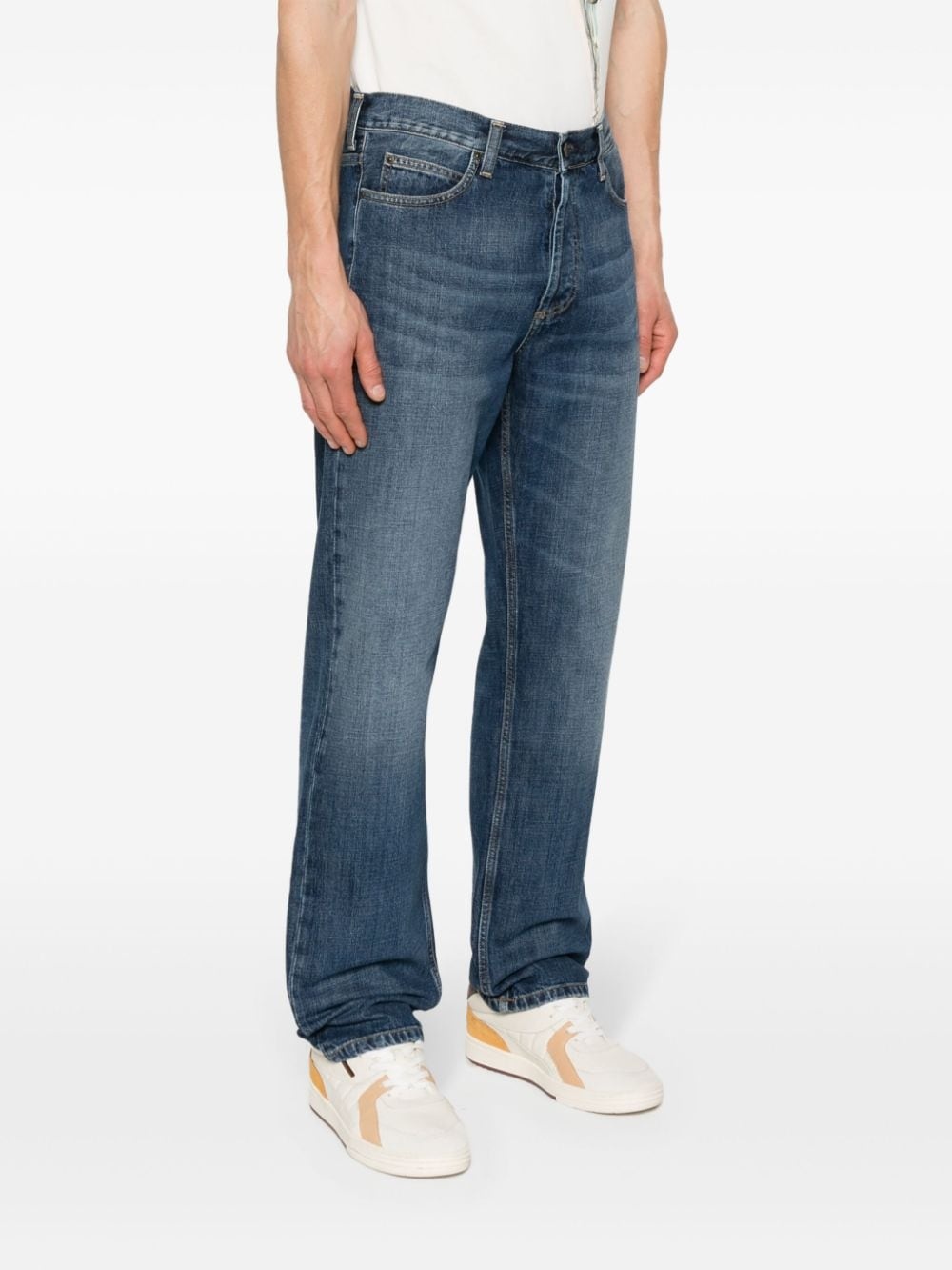 Marlow mid-rise straight-leg jeans - 3