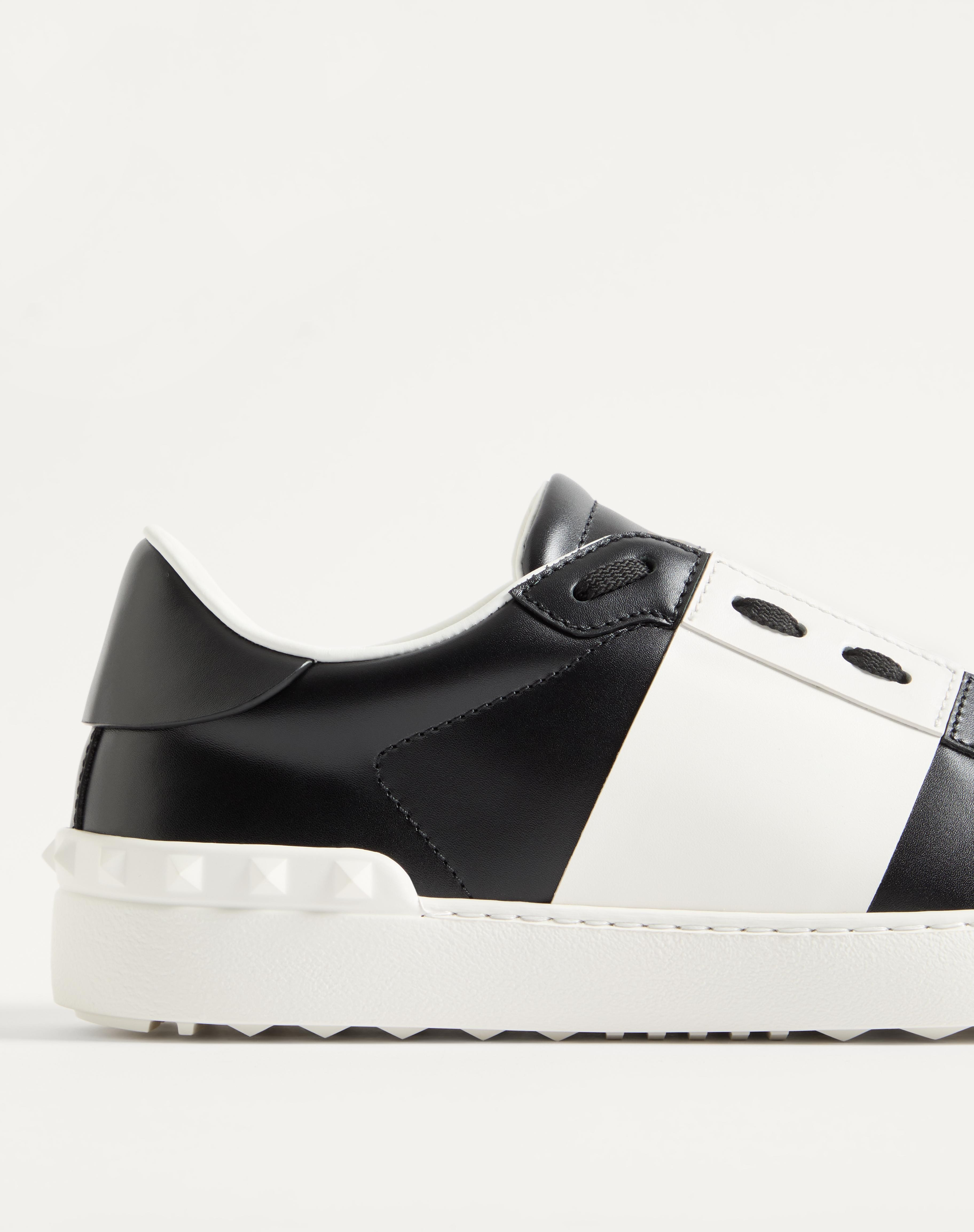 CALFSKIN OPEN SNEAKER - 8