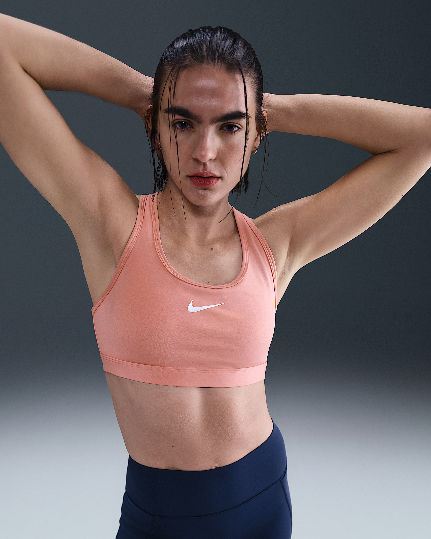 Nike Swoosh Medium Support Women's Padded Sports Bra - 1