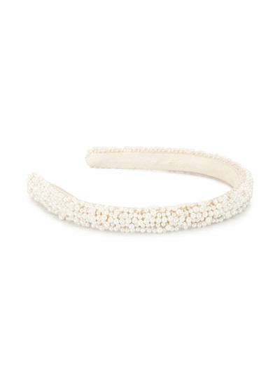 Jennifer Behr pearl embellished headband outlook