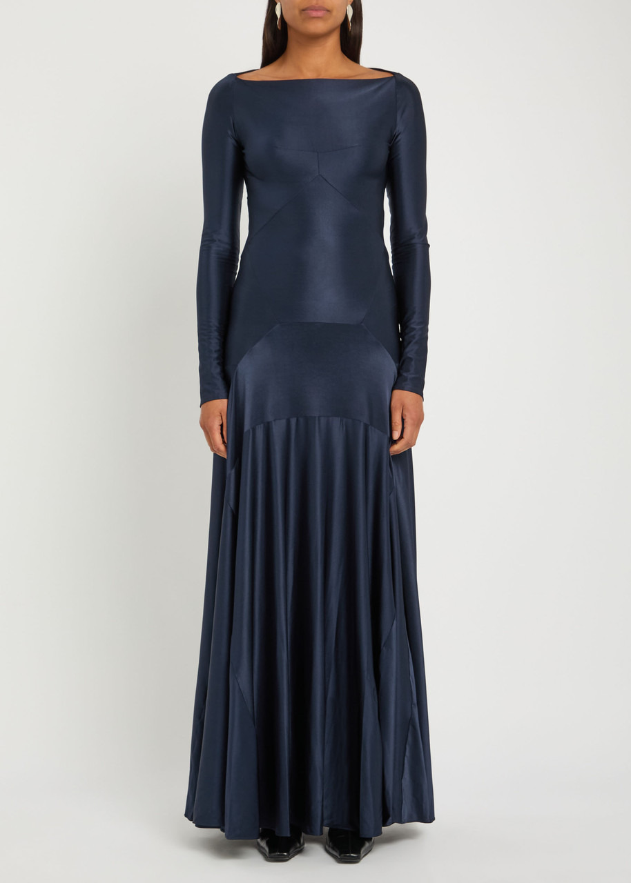 Rabanne Satin-jersey Maxi Dress - 2