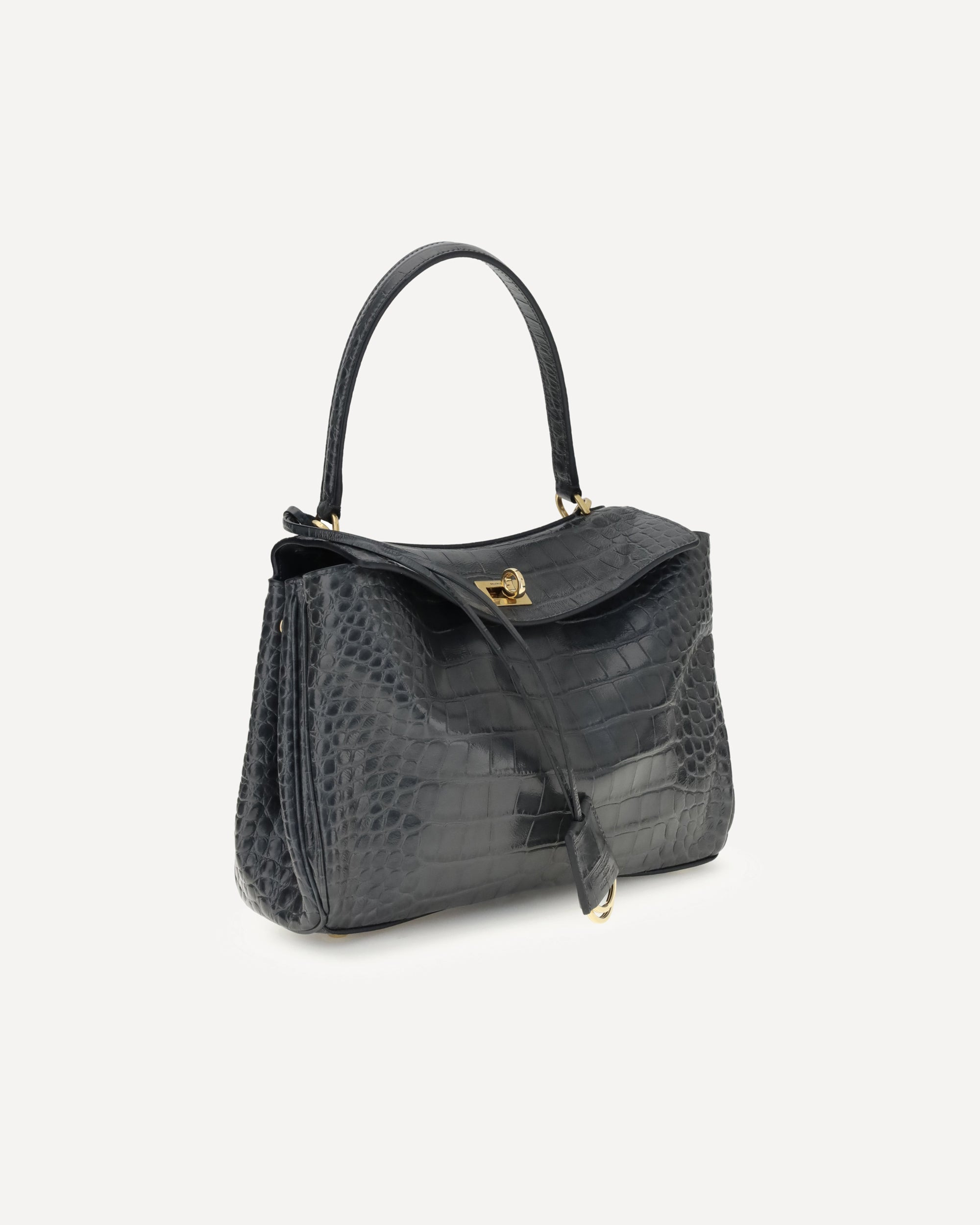 Rodeo Shoulder Bag in crocodile-print leather - 2