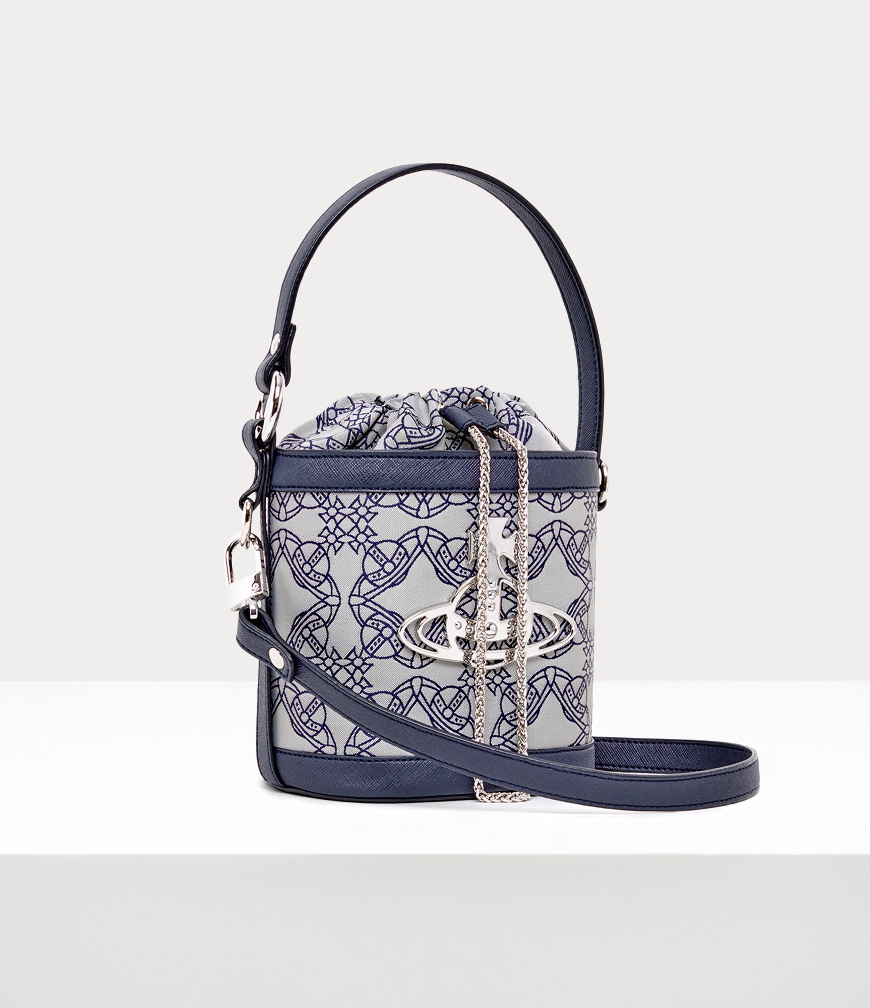 DAISY SMALL DRAWSTRING BUCKET BAG - 3