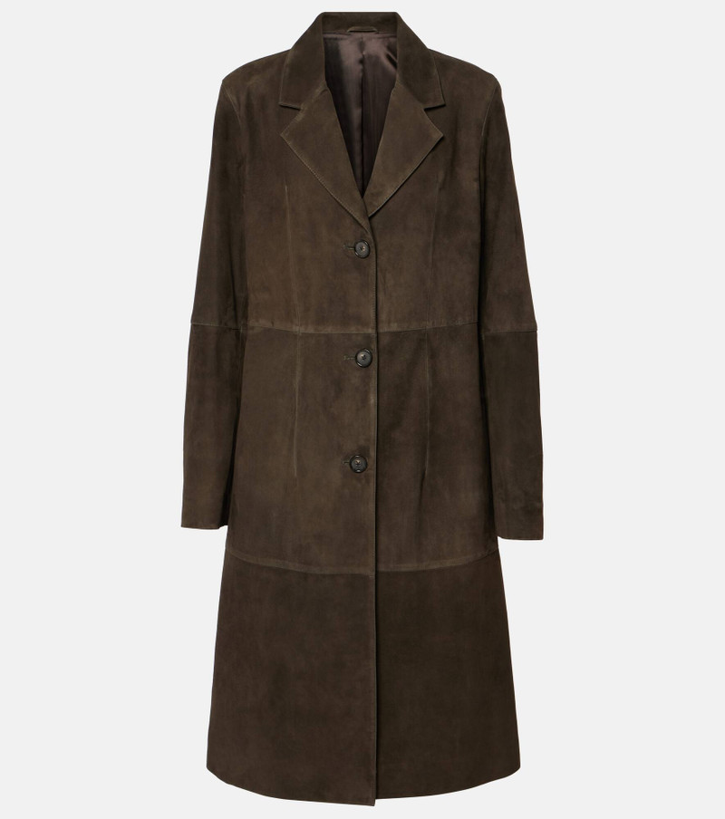 Suede coat - 1