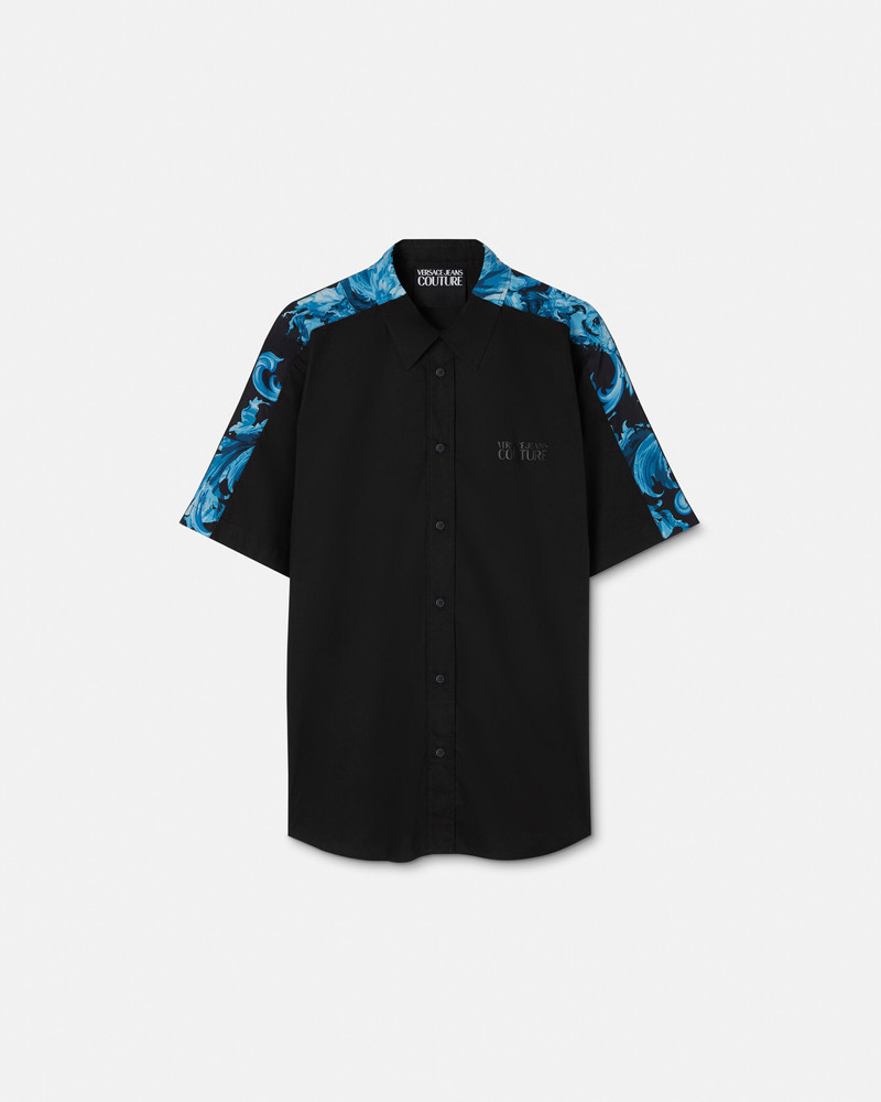 Printed Cotton-Poplin Shirt 1