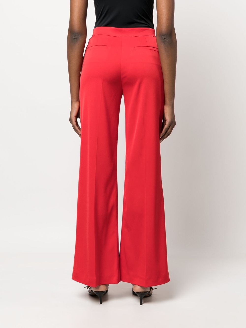 flared tailored trousers - 4