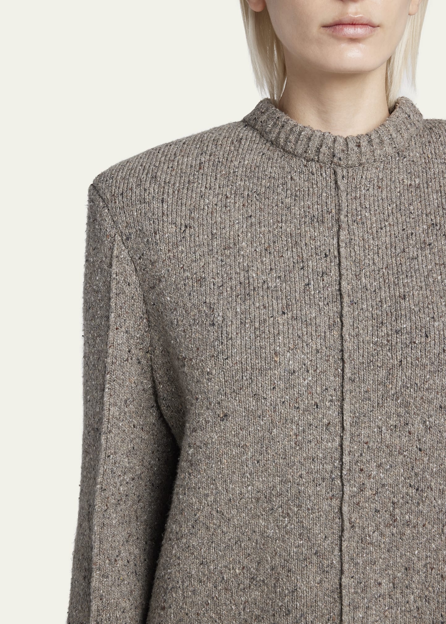 Tailored Wool Sweater - 5