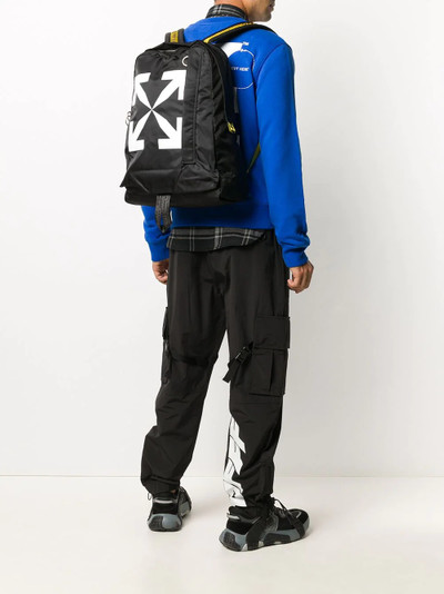 Off-White Arrows logo backpack outlook