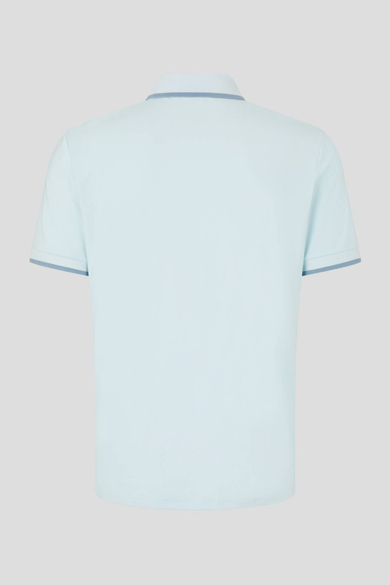 BOGNER CODY FUNCTIONAL POLO SHIRT IN LIGHT BLUE outlook