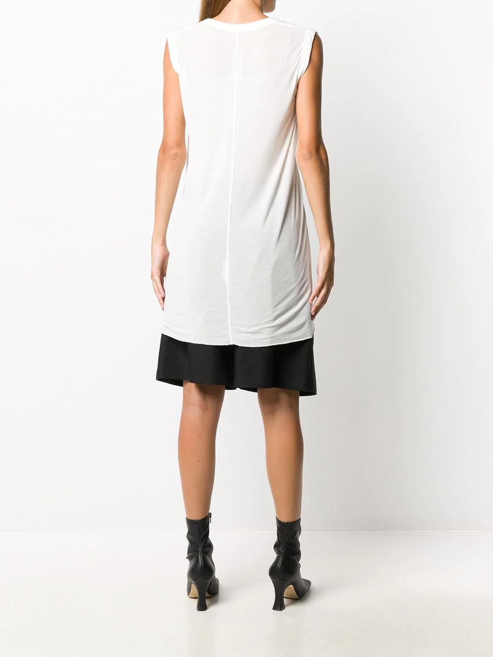 oversized sleeveless top - 4