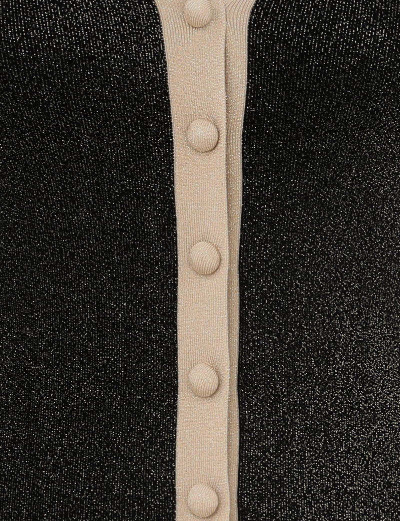 ILLUSTRATION METALLIC CARDIGAN 6