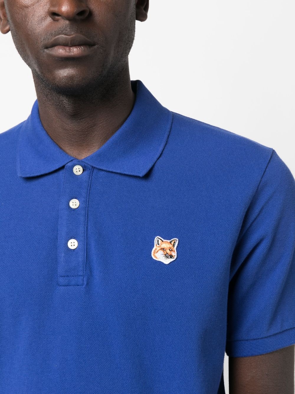 Fox Head cotton polo shirt - 5