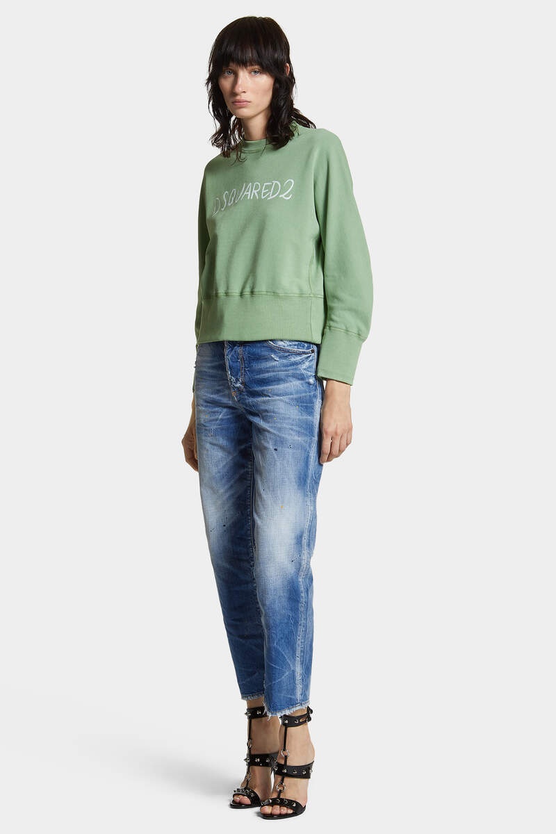 LIGHT CLEAN BABY BLUE WASH BOSTON JEANS - 3