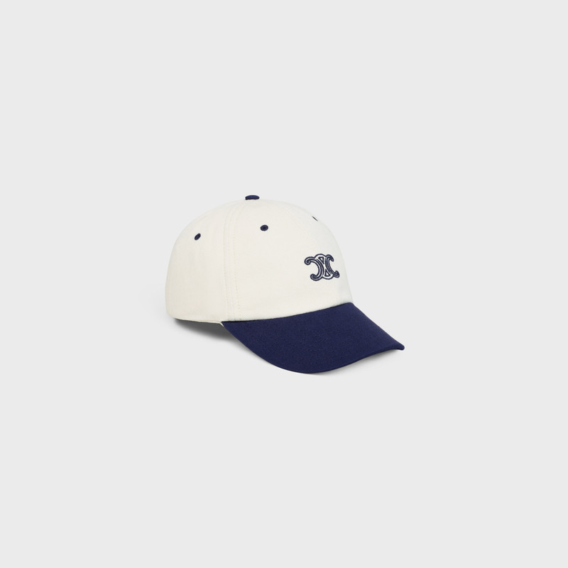 Triomphe richelieu cap IN cotton twill 1