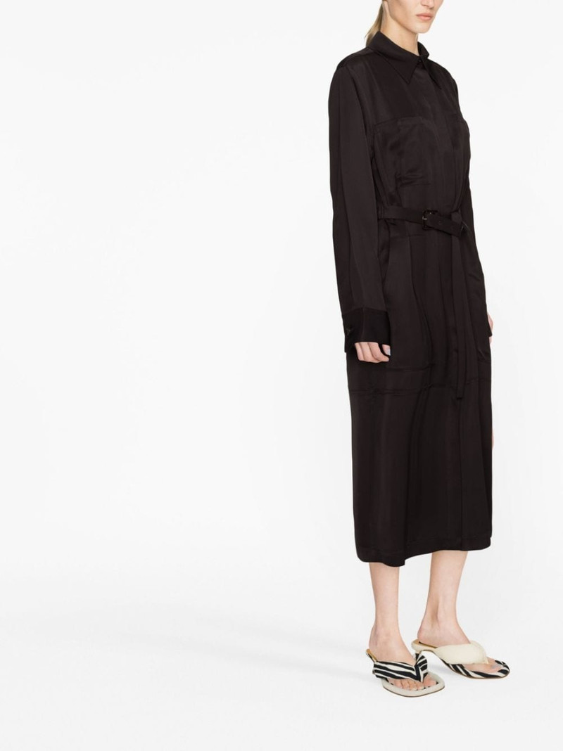 single-breasted belted-waist coat 3