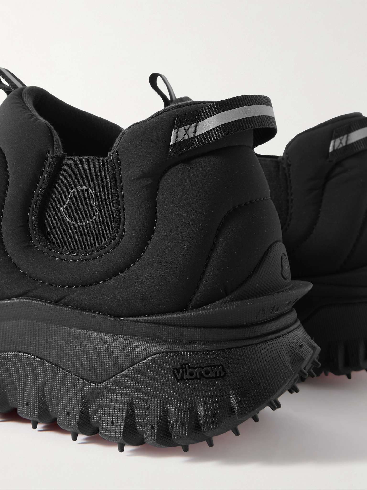 Moncler Trailgrip Après Quilted Shell Slip-On Sneakers