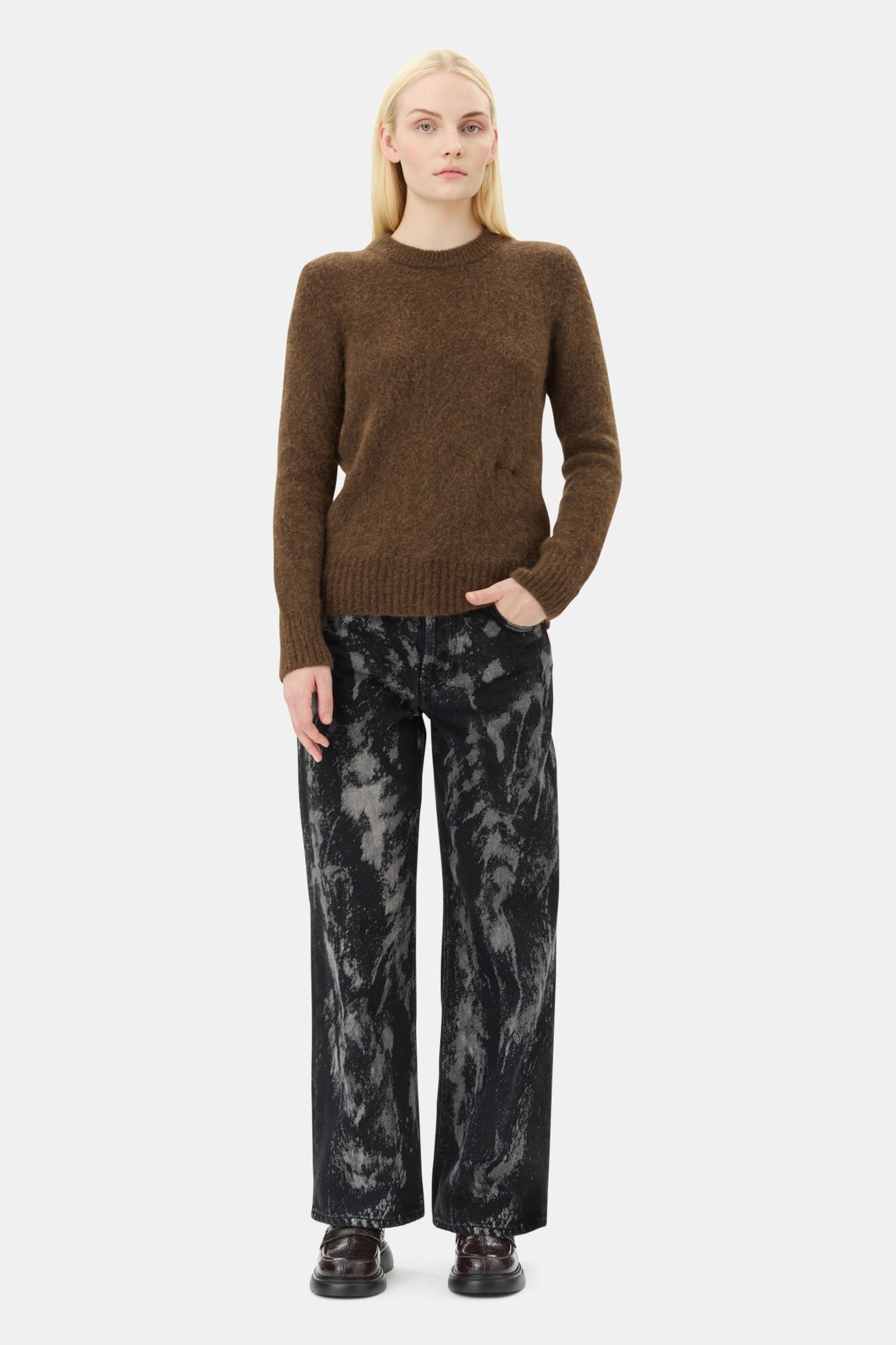 BROWN SWEATER - 3