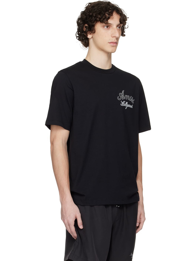 Black 'AMIRI Hollywood' T-shirt 2