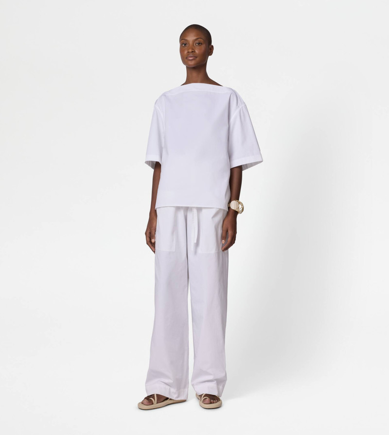 Tod's BLOUSE IN POPLIN - WHITE outlook