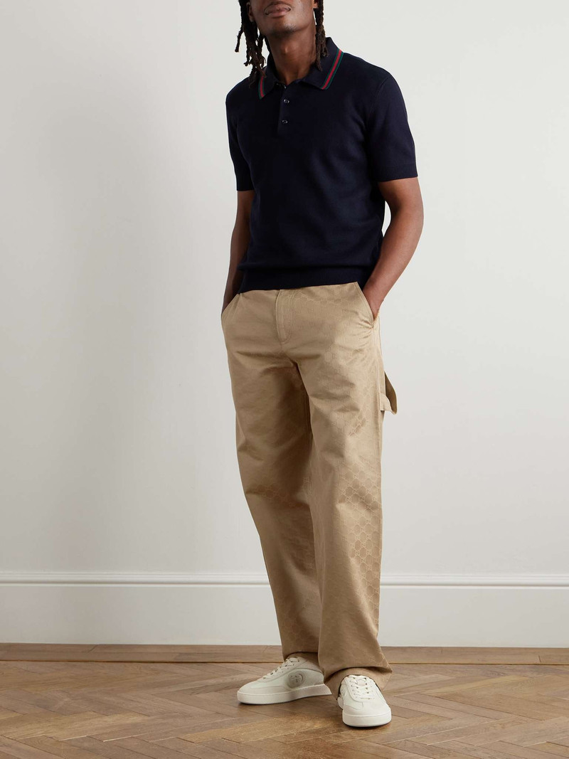 GUCCI Straight-Leg Cotton Trousers outlook
