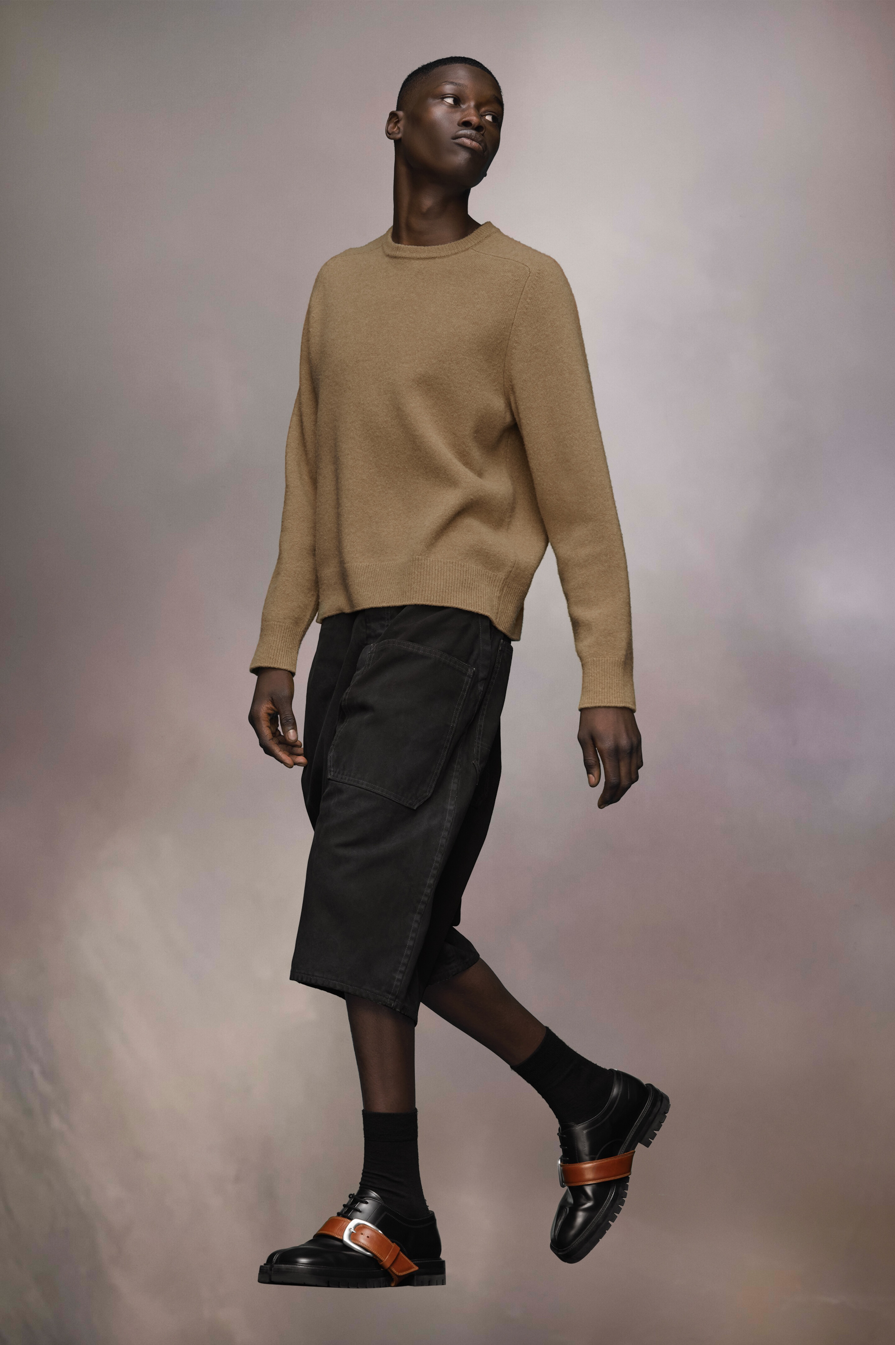 Washed Lambswool Sweater - 4