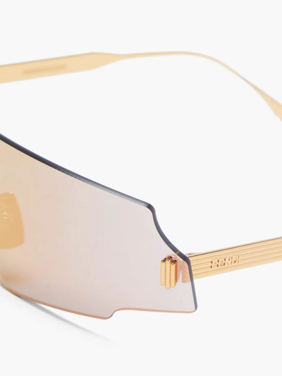 FENDI Aviator metal sunglasses outlook