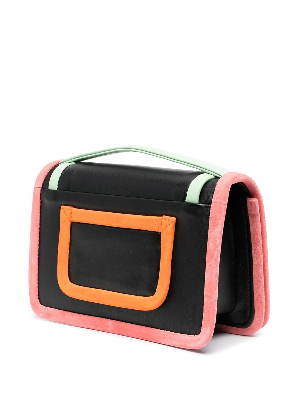 Alpha contrast-trim crossbody bag - 3