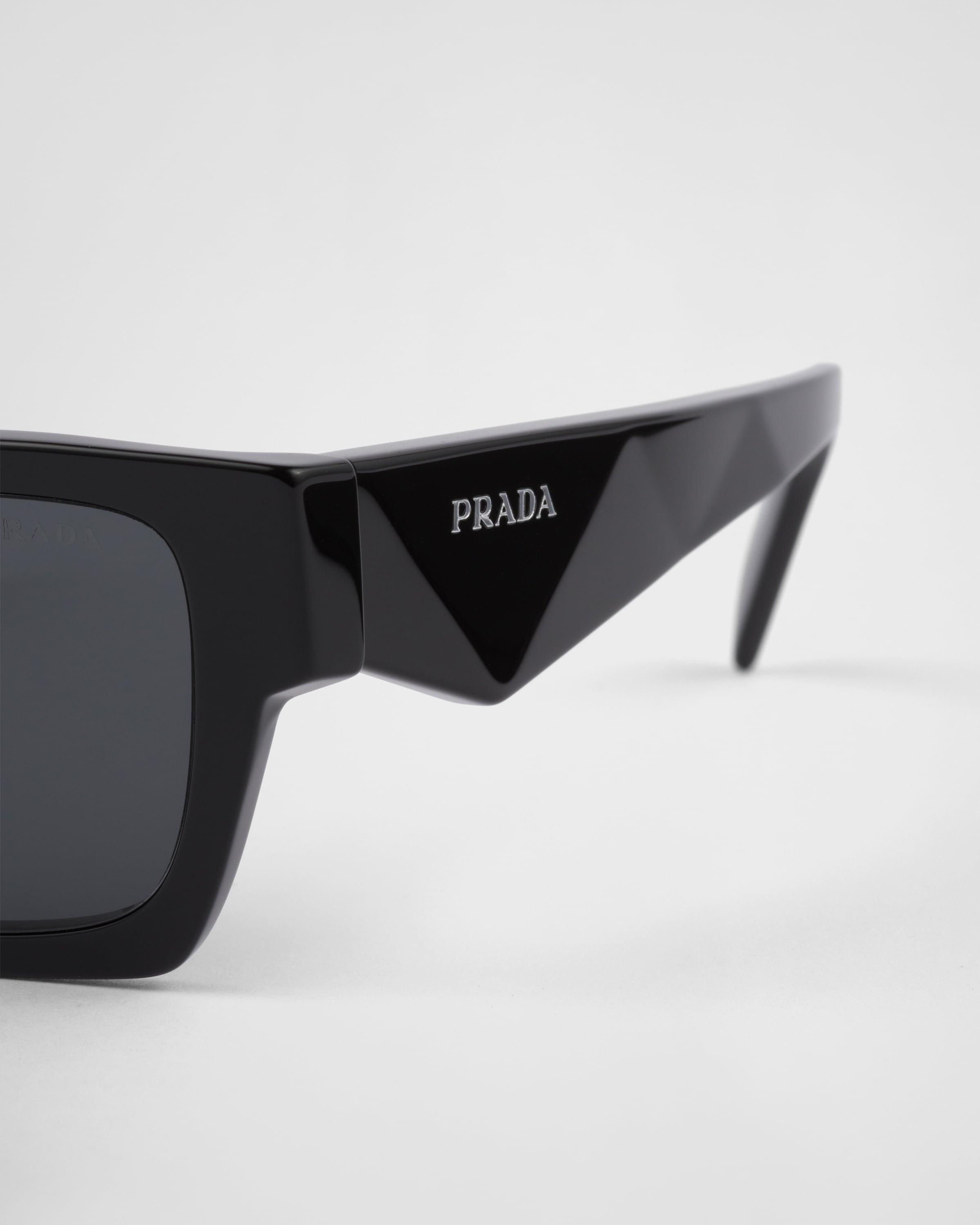 Prada Eyewear White Symbole Sunglasses