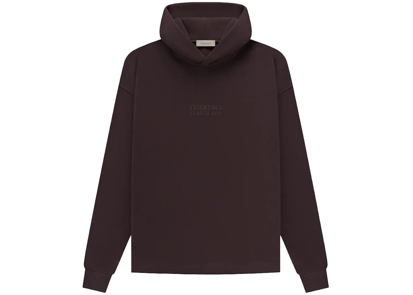 Fear of God Essentials Relaxed Hoodie Plum - 1