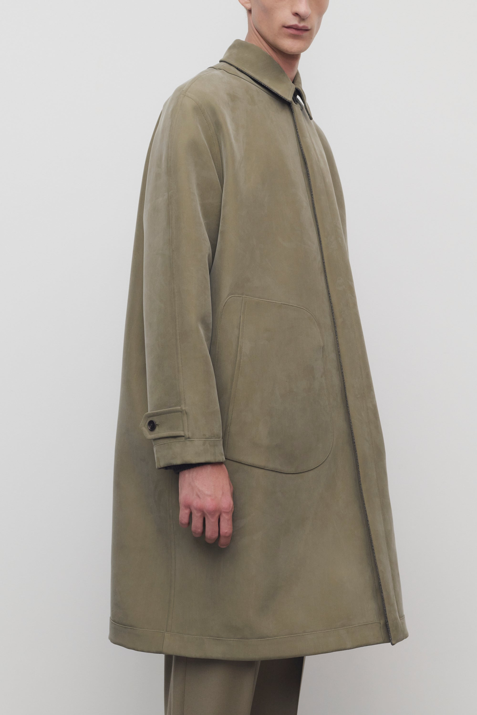 Palo Coat in Virgin Wool and Silk - 10