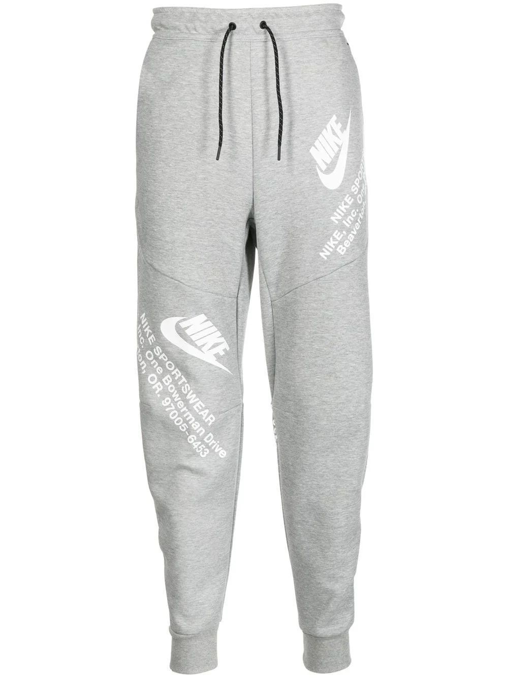 Nike Sportswear 기술 양털 스웨터 '머리 회색' DM6480-063 - 1