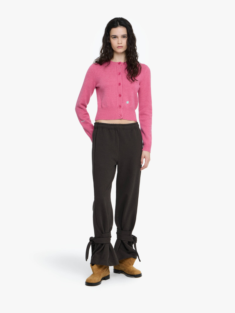 JW Anderson CONTRAST EMBROIDERY CARDIGAN outlook