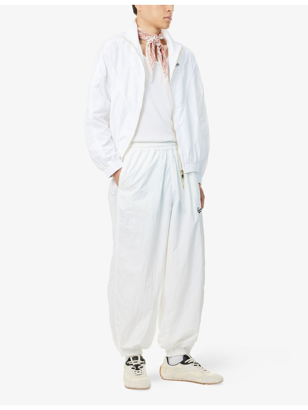 Bad Boy Embroidered-Logo Nylon Tracksuit Bottoms - 2