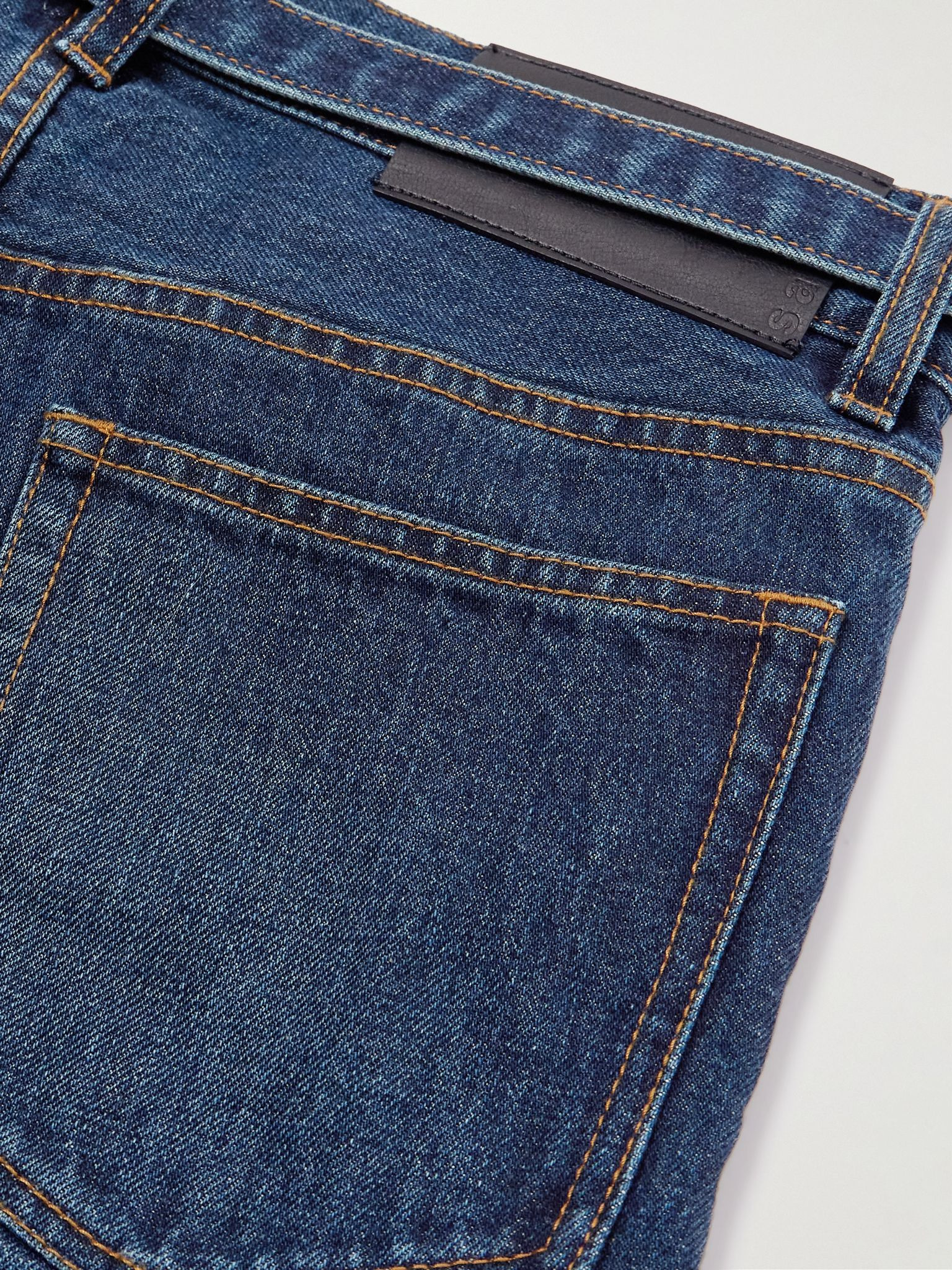 Belted bootcut jeans Blue - 6