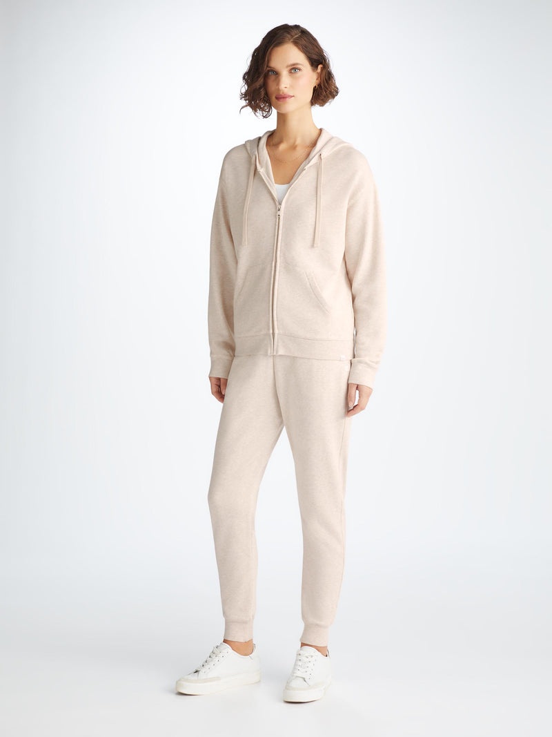 Women's Hoodie Quinn Cotton Modal Cream - 2