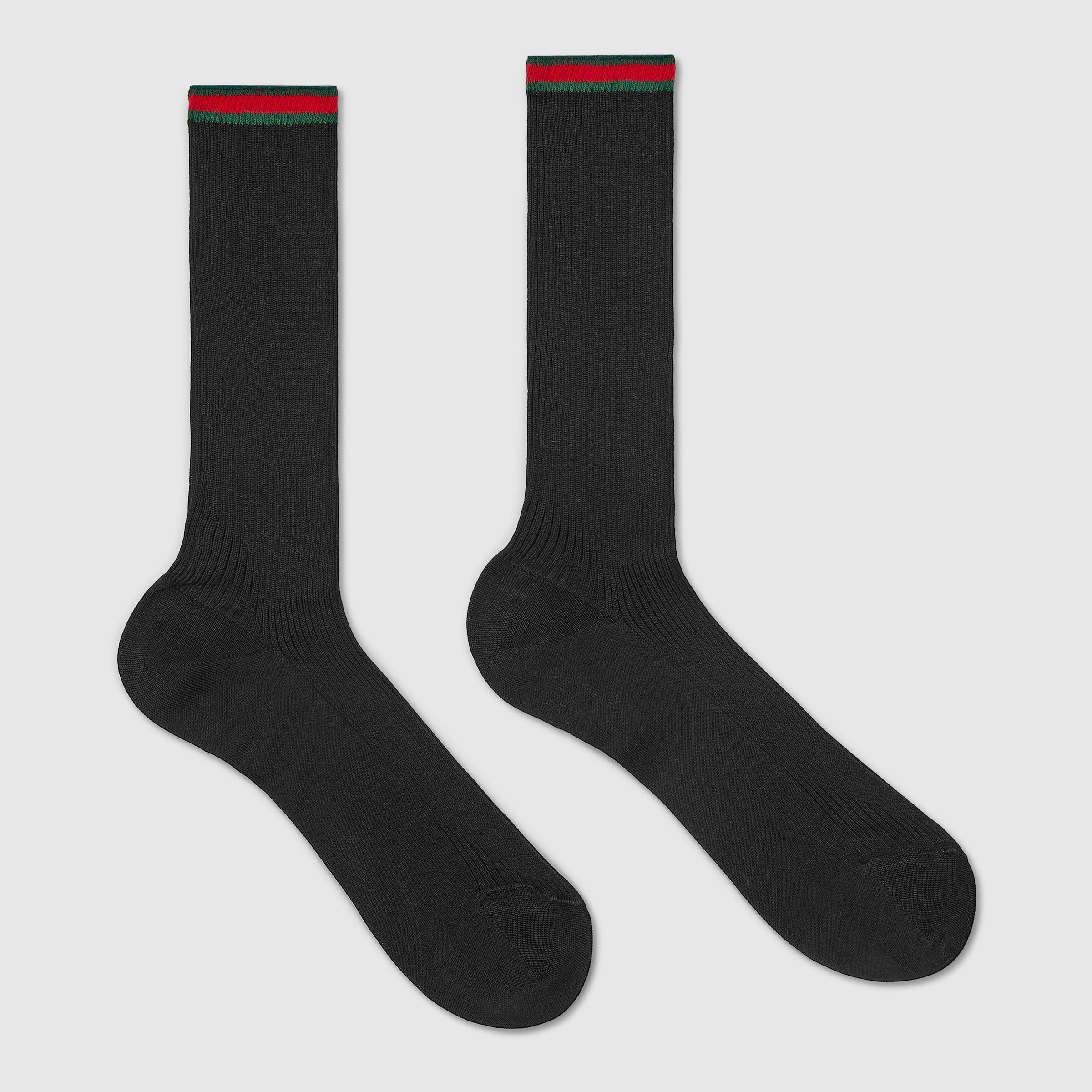Cotton blend socks with Web - 2