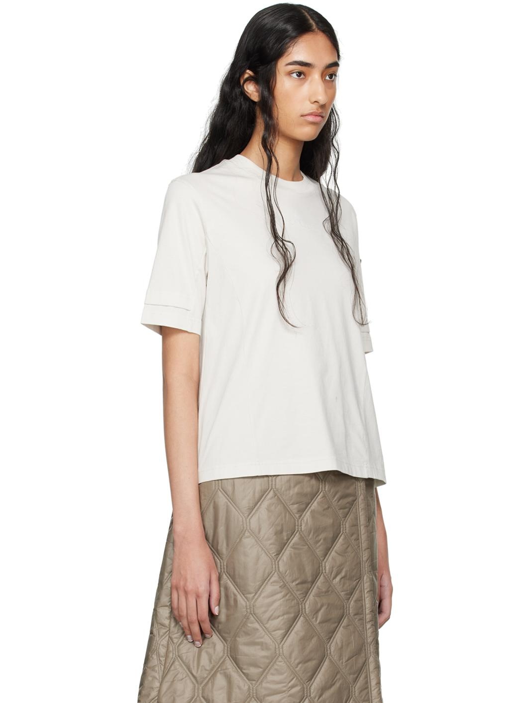 Gray Bonded Logo T-Shirt - 2