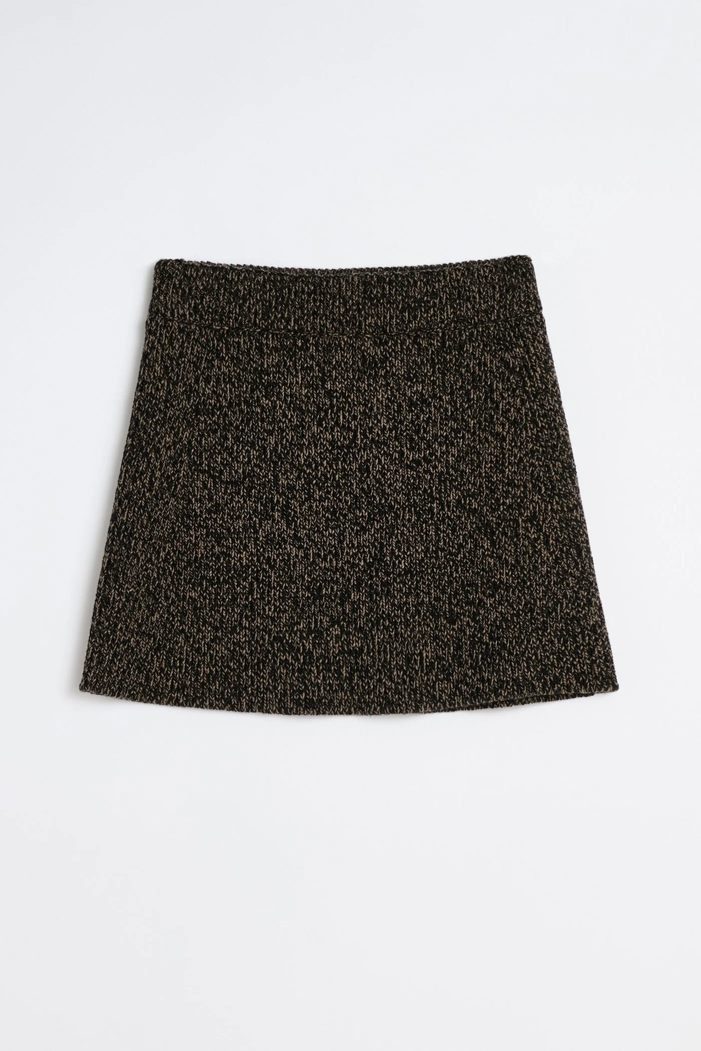 Our Legacy Sculpt Skirt Bear Twist Mouline Wool - 1