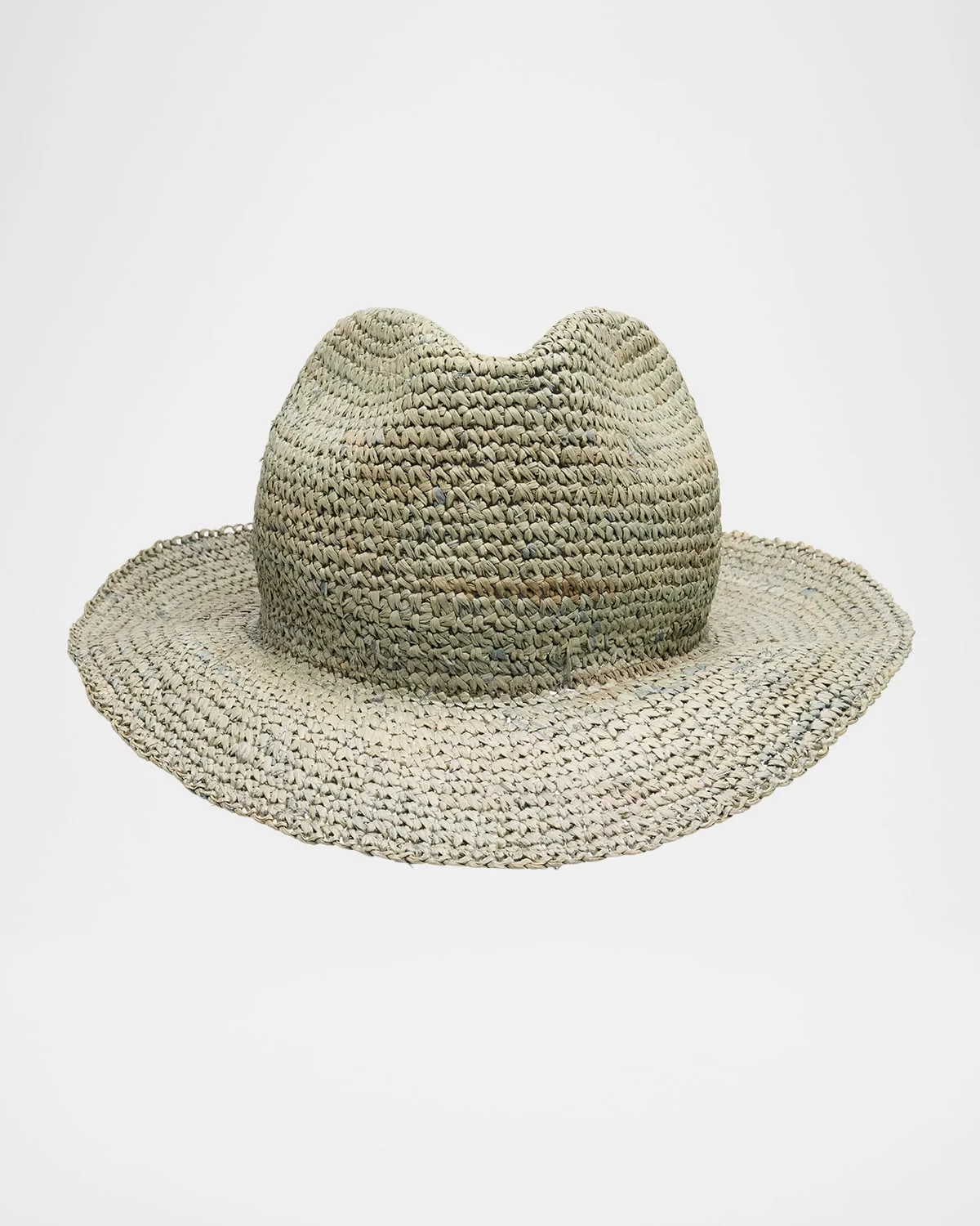 Men's Woven Textile Fedora Hat - 1