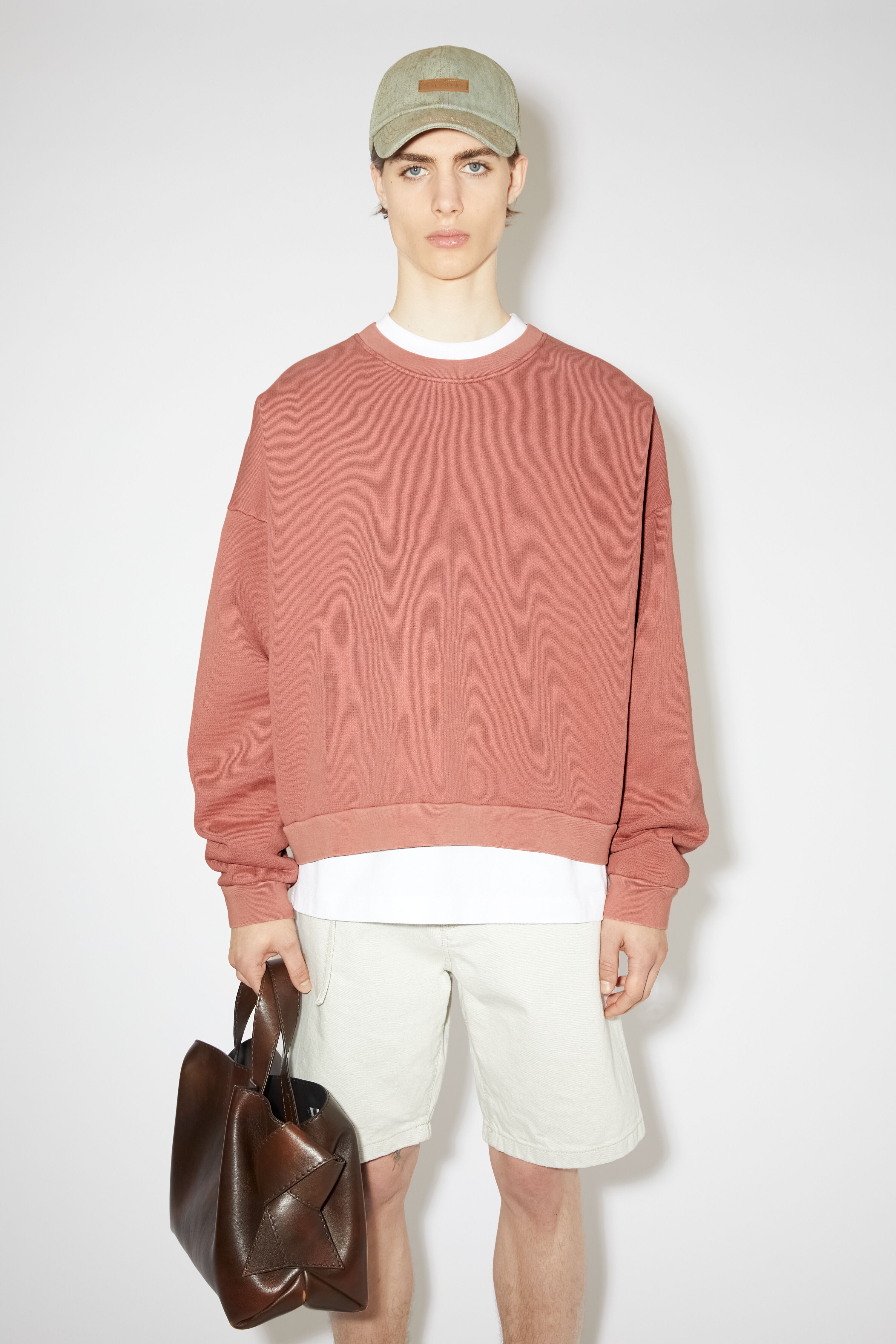 Crew neck sweater - Vintage Pink - 2