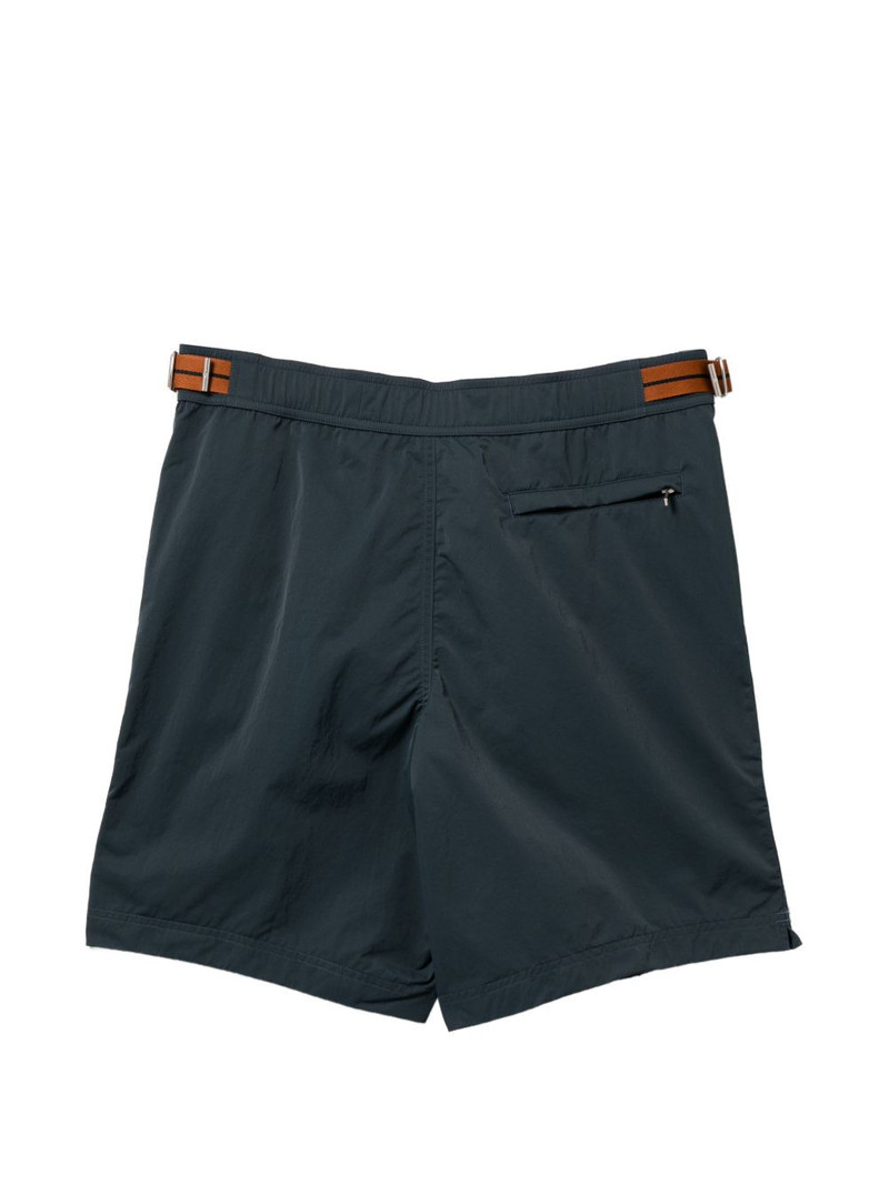 ZEGNA buckle-fastening swim shorts outlook