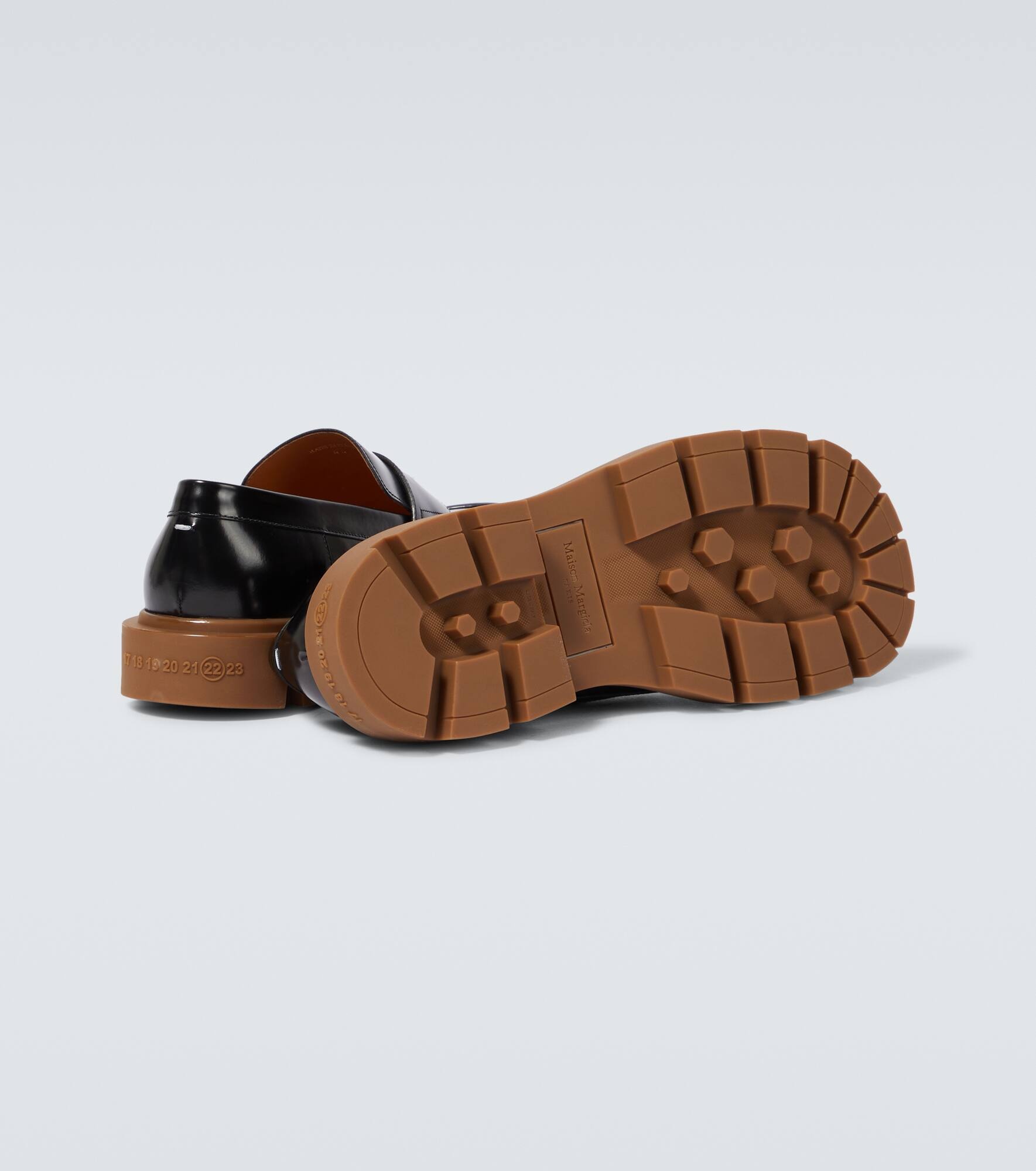 Ivy leather penny loafers - 7